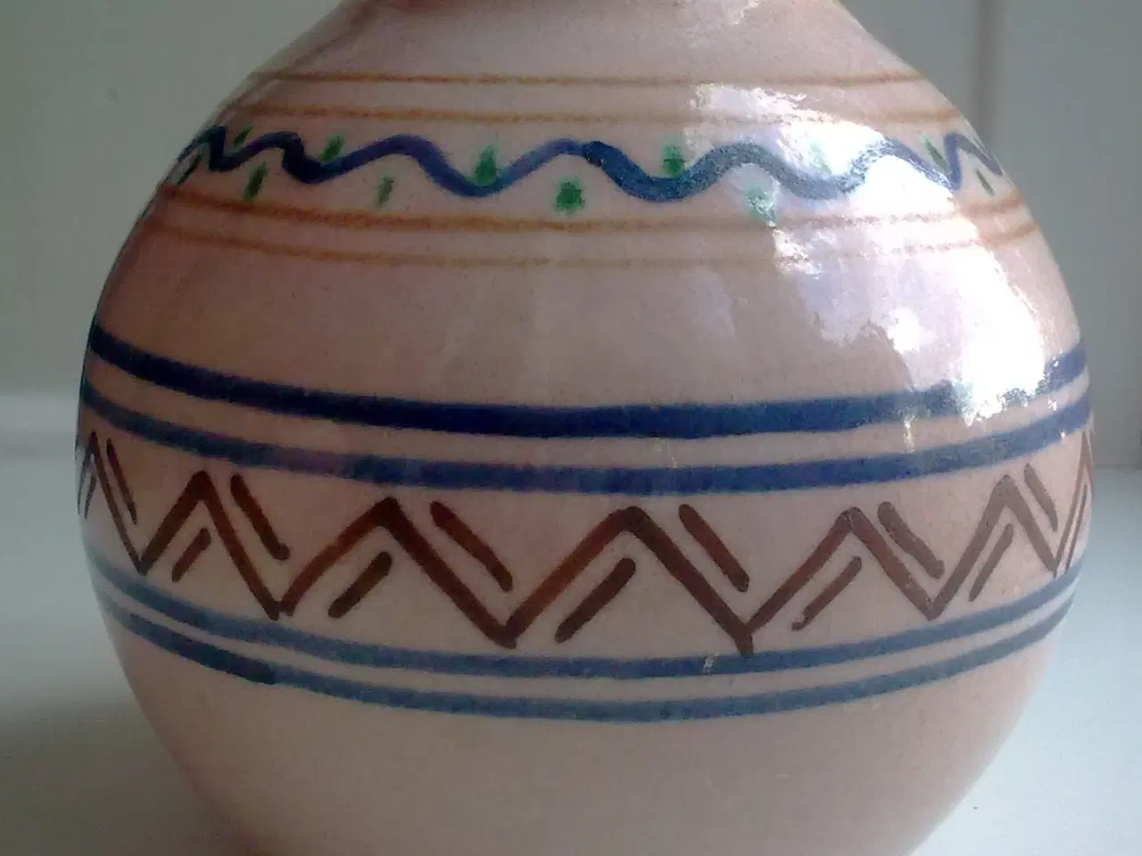 Billede 1 - Kuglevase keramik KP 45 signatur