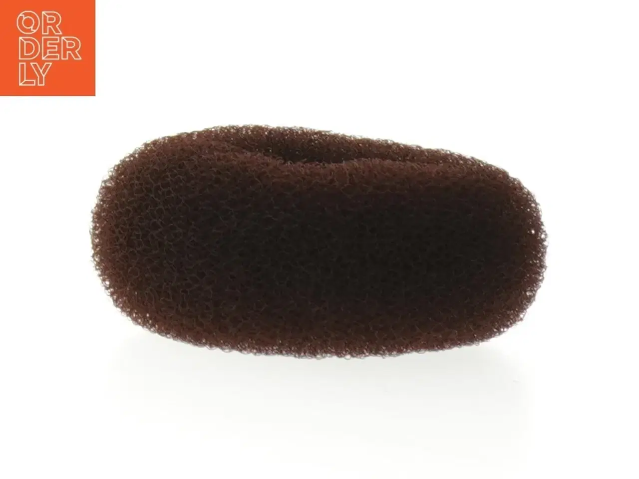 Billede 2 - Ubrugt hår donut brun (str. Ø 12,5 cm)