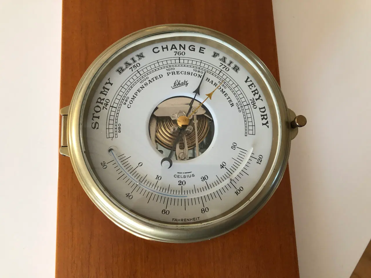 Billede 3 - Skibsur og barometer fra Schatz