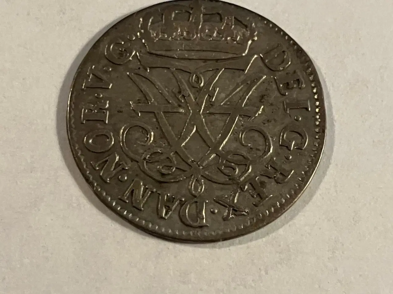 Billede 2 - 12 Skilling 1711 Danmark