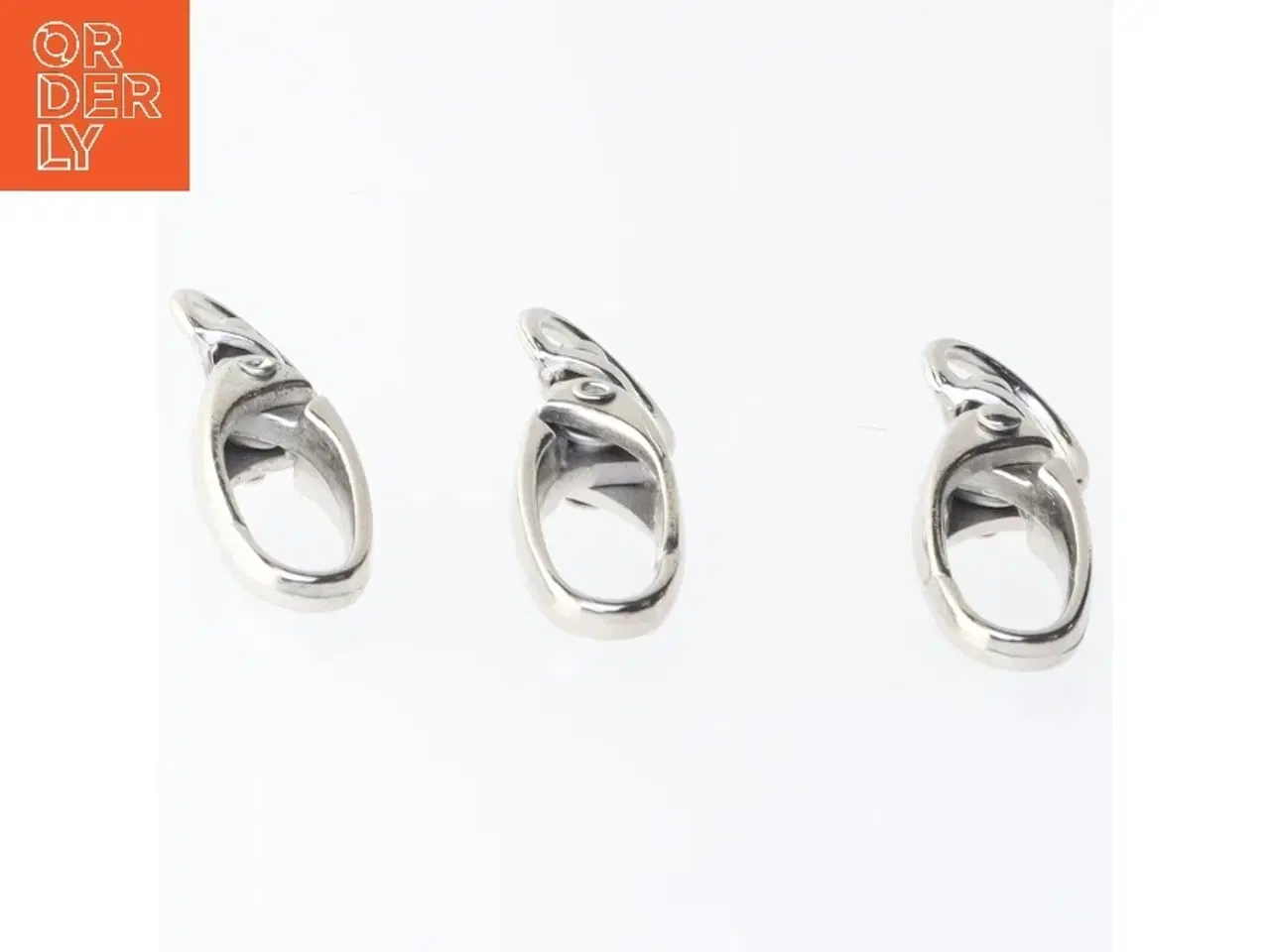 Billede 2 - Metal karabinhager (str. 3,5 cm)