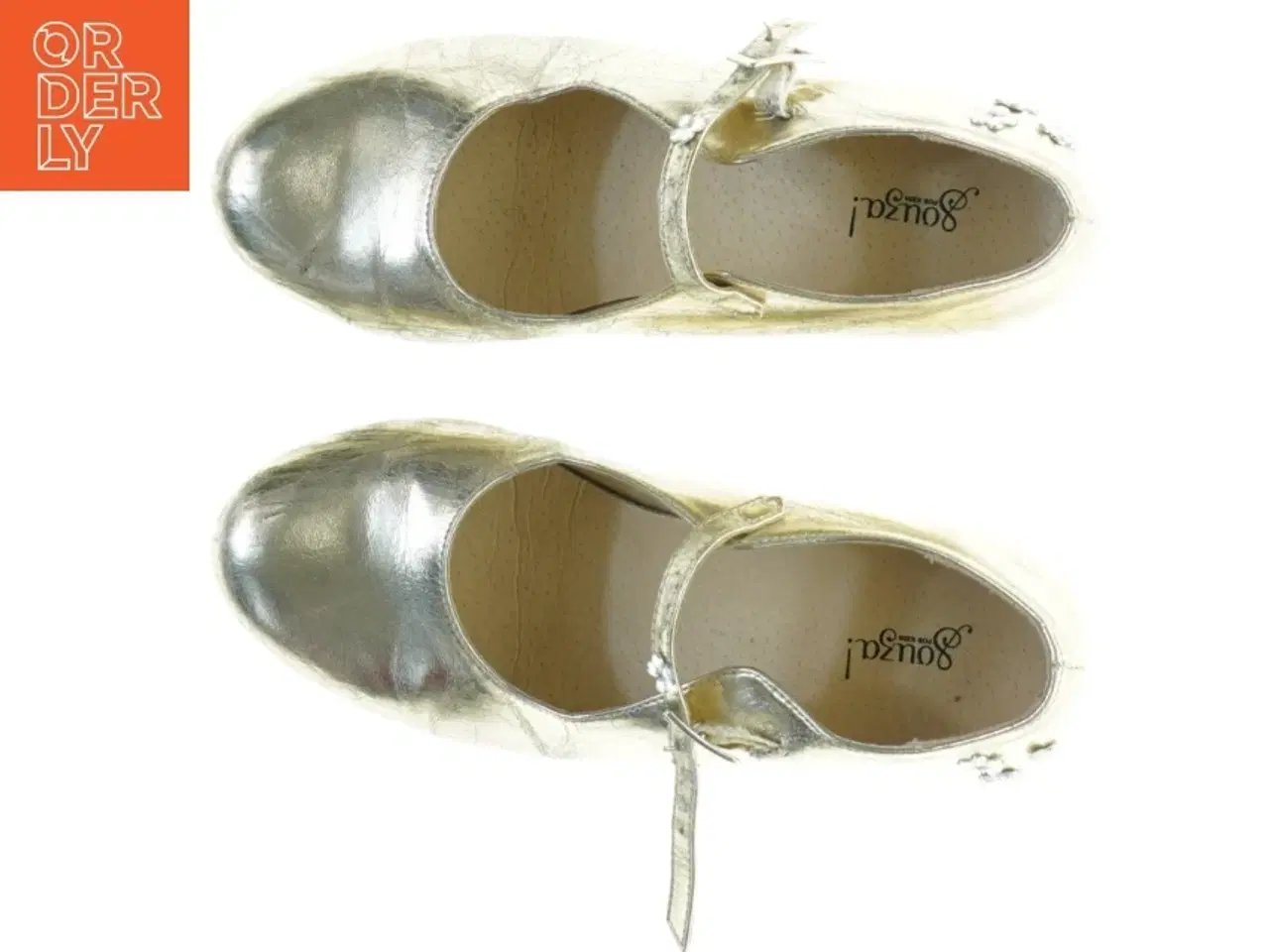 Billede 3 - Guldsko med hæl fra Souza (str. 33)