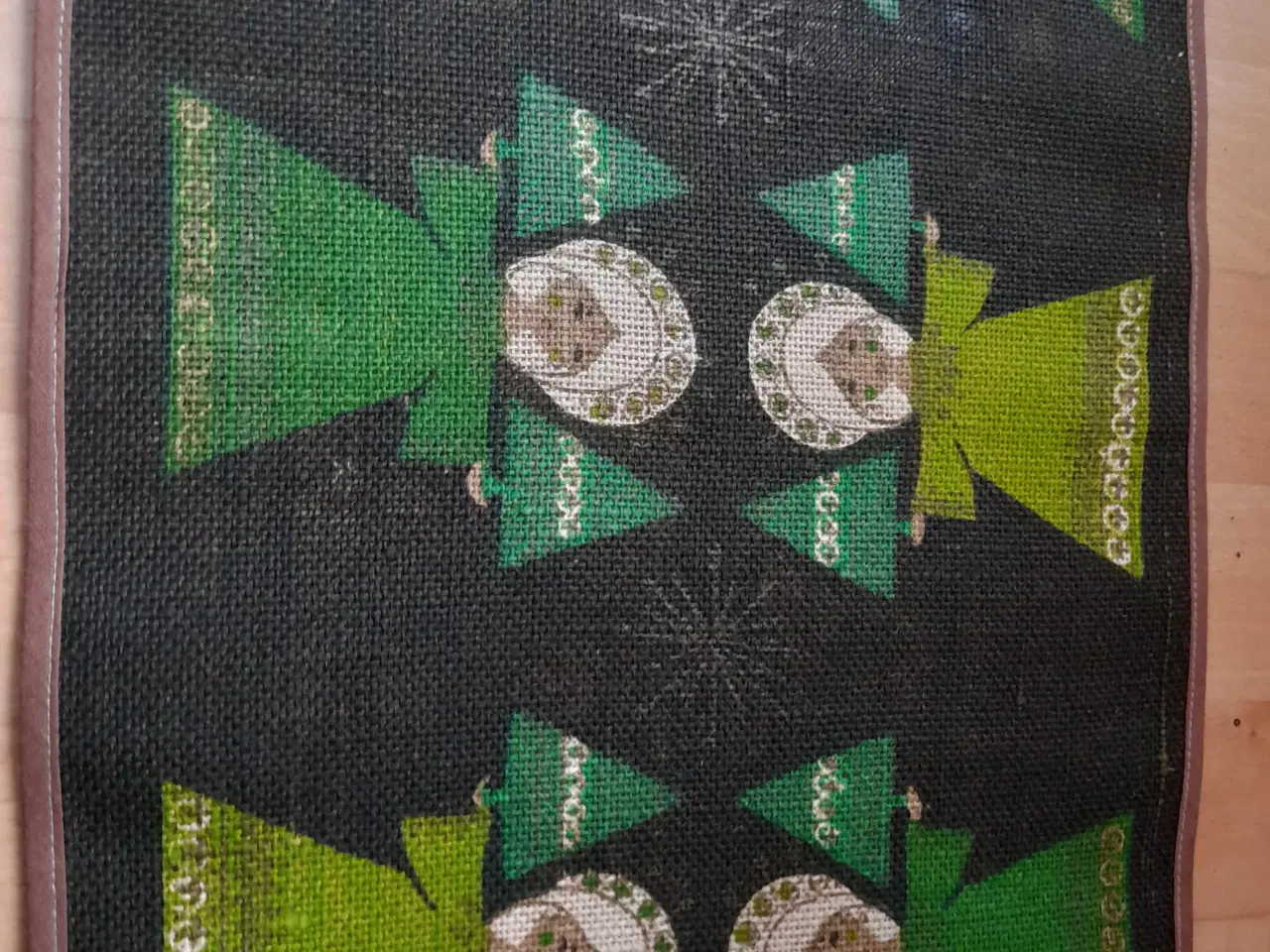 Billede 3 - Retro juleløber i smukke farver.