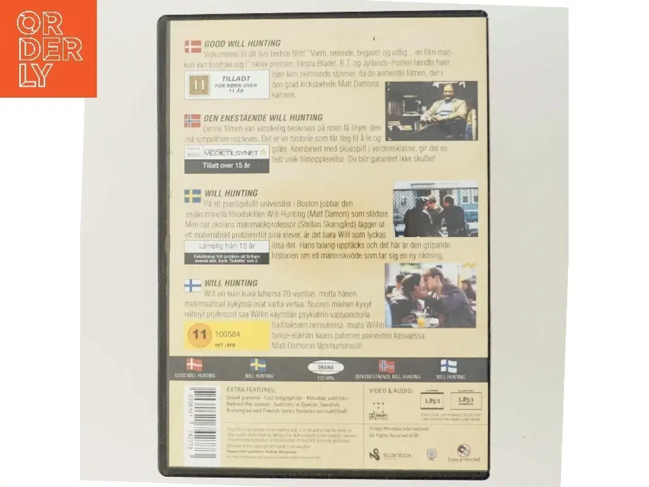 Billede 3 - Good Will Hunting med Robin Williams (DVD)