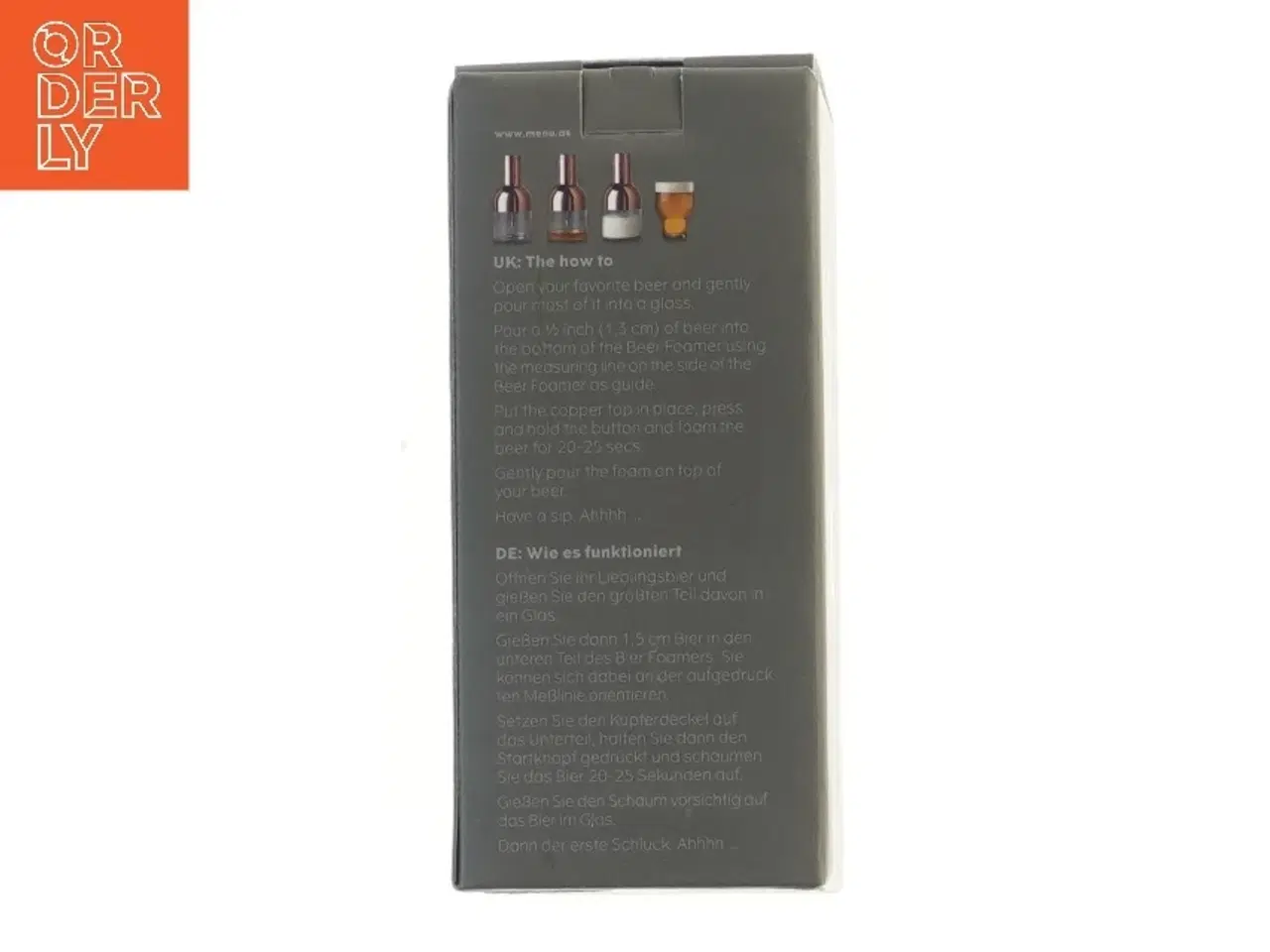 Billede 3 - Ølskummer fra Menu fra Menu (str. 17 cm)