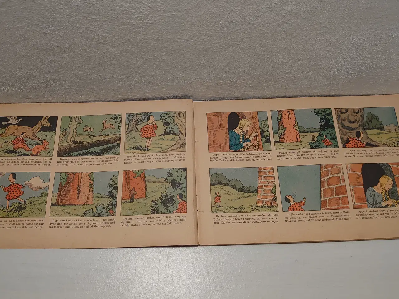 Billede 3 - Bamse hjælper Klokkeblomst. 1.udg.1.oplag. 1949.