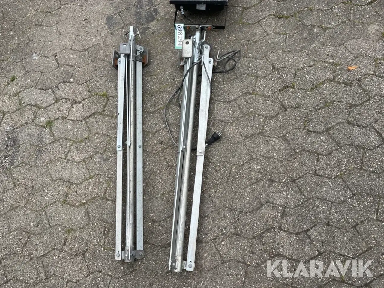 Billede 2 - Lampe Co2lights INDUS-ZFL 100w med 2 stativer