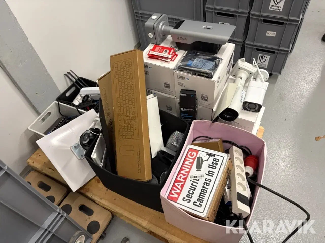 Billede 2 - Assorteret overvågningsudstyr - 1 palle