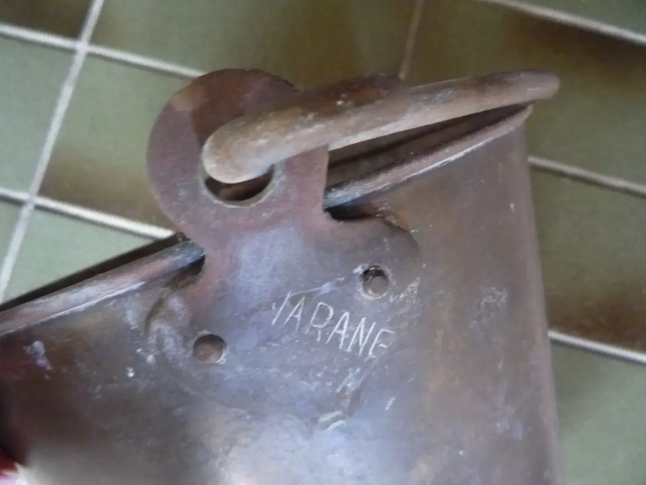 Billede 3 - Ældgammel kobberspand med hank