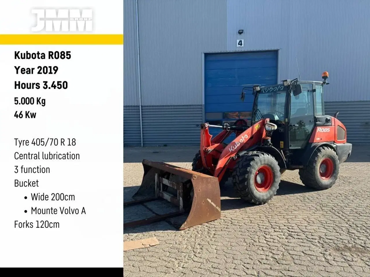 Billede 1 - Kubota R085