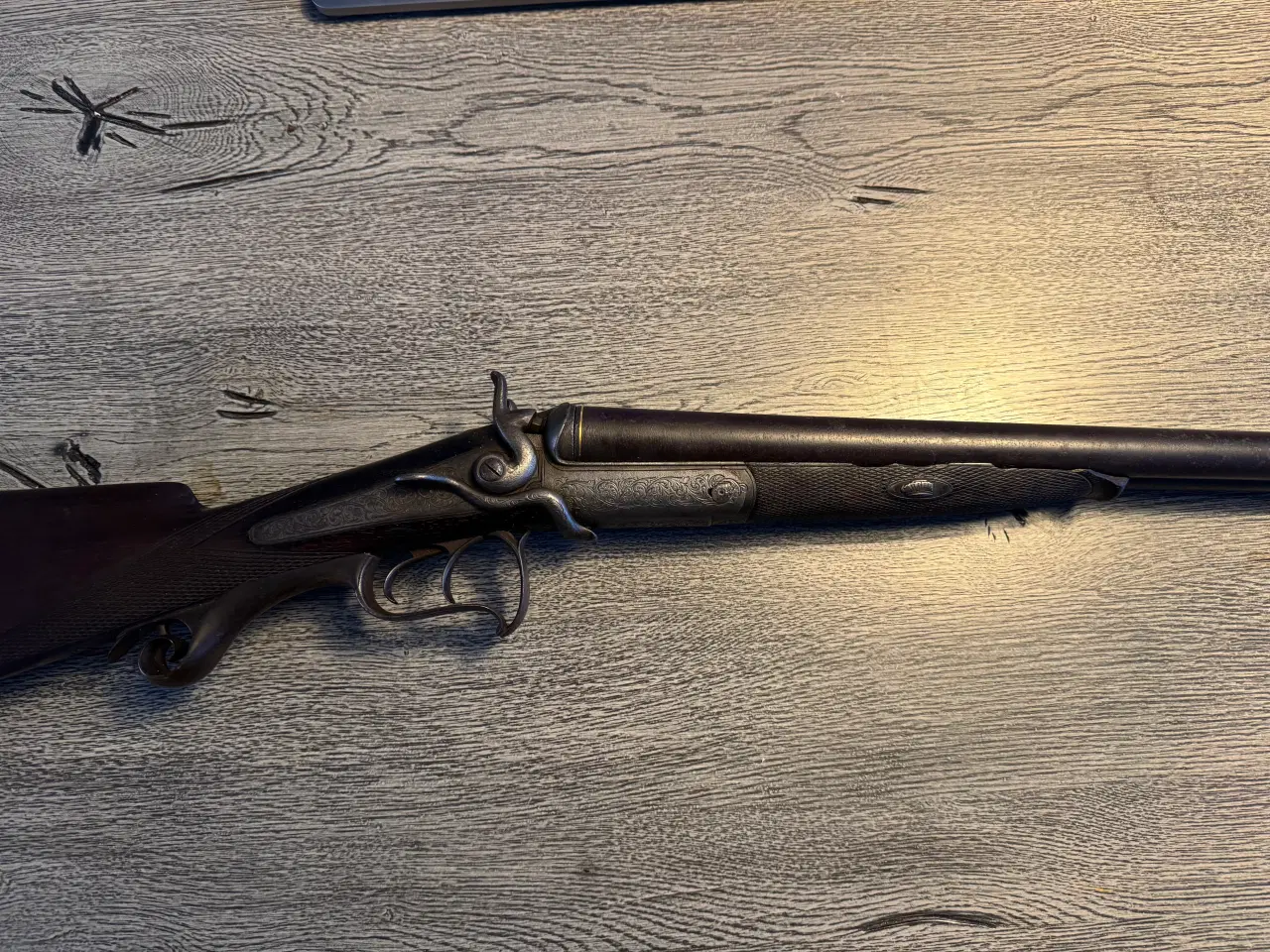 Billede 7 - Hanegevær belgisk cal 16 med sidelukke