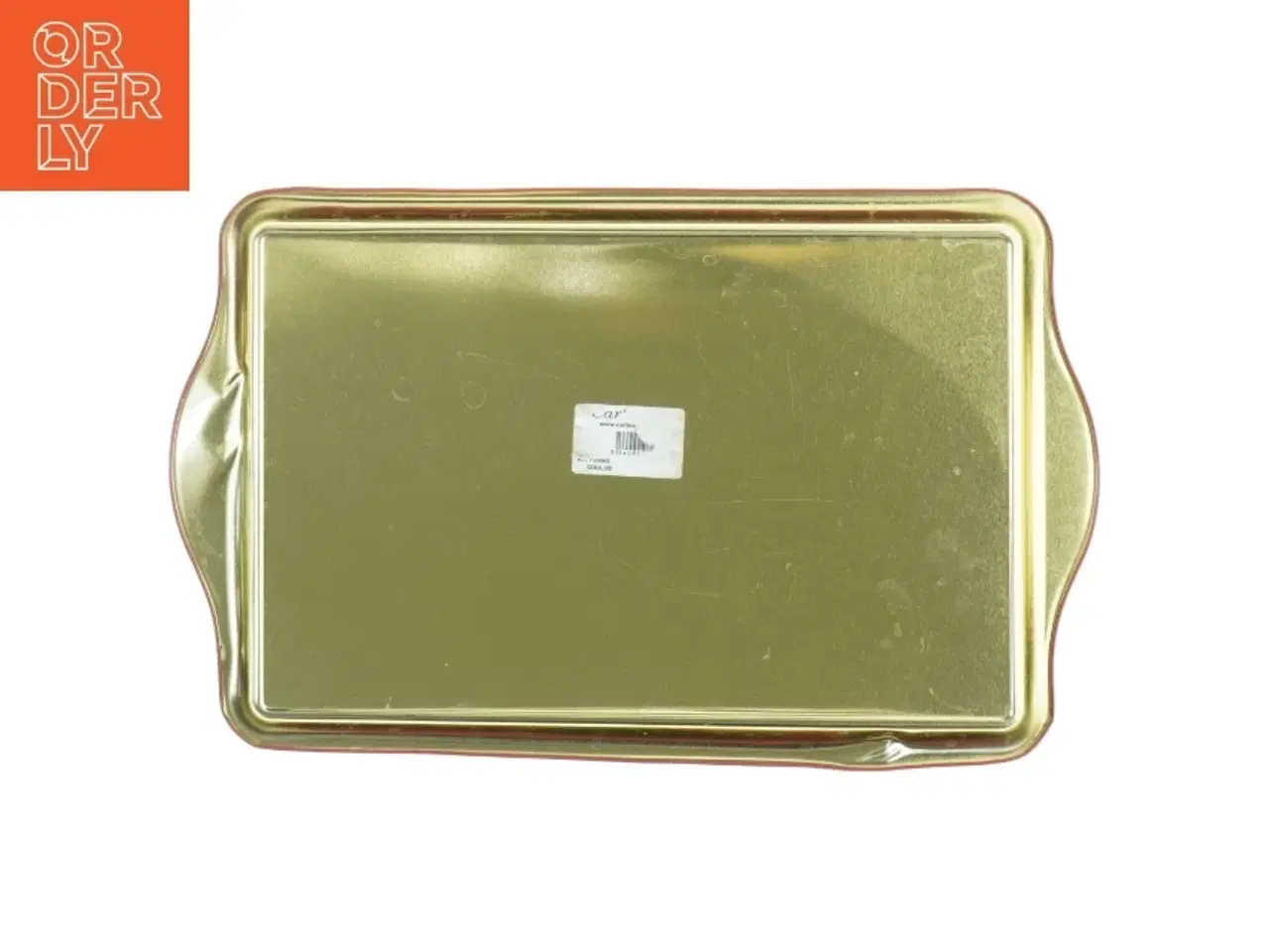 Billede 3 - Metallisk bakke med Moulin Rouge-motiv (str. 33 x 20 cm)