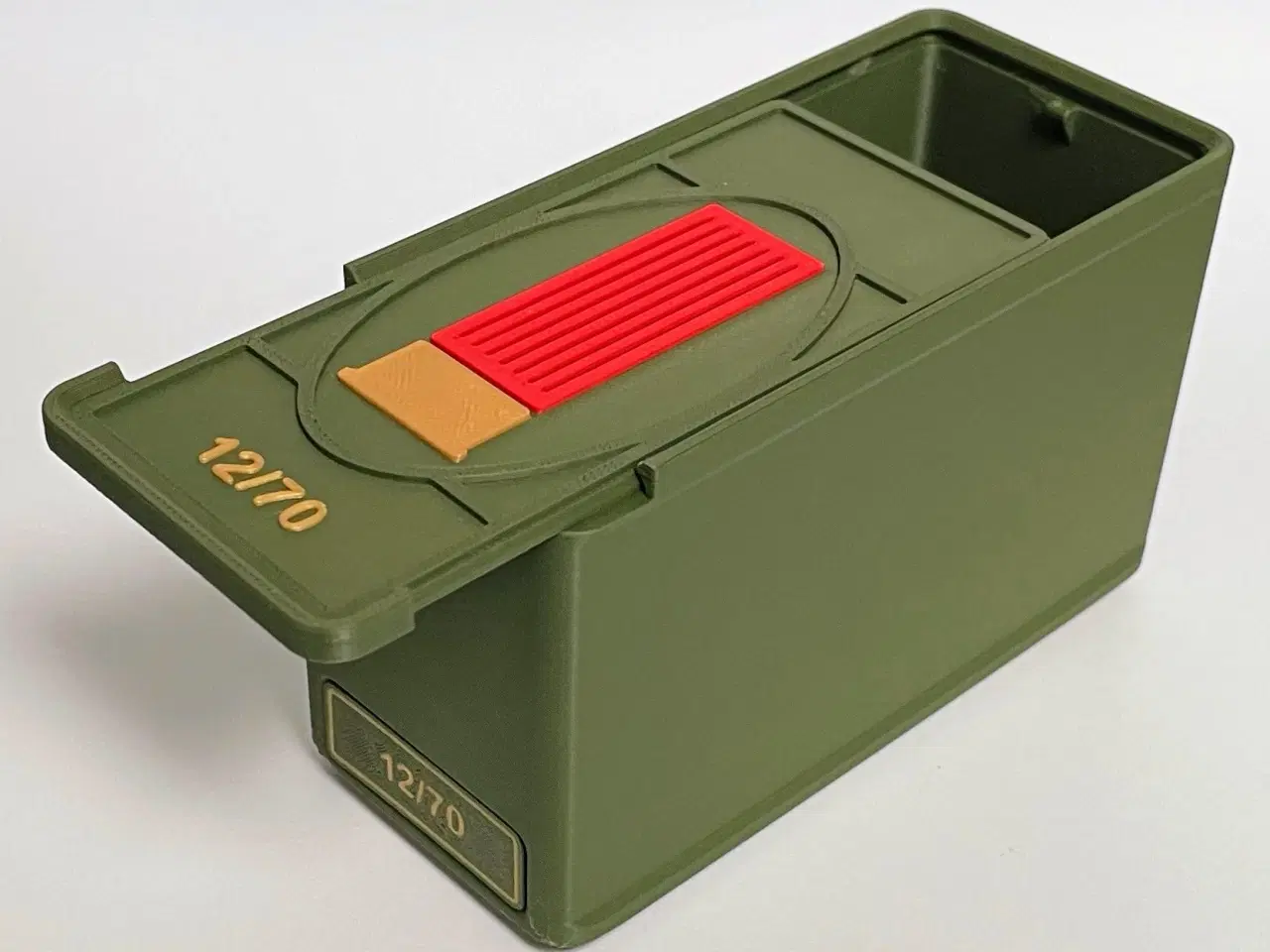 Billede 3 - Ammo-opbevaringsboks – 12/70 (10 patroner)