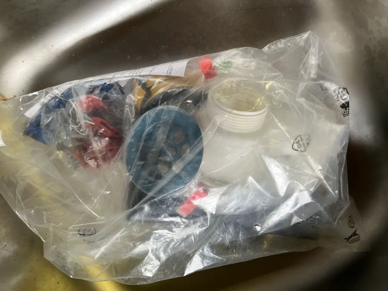 Billede 3 - Franke stålvask med monteringskit