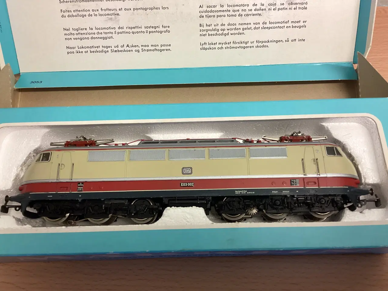 Billede 8 - Modeltog ellok. 