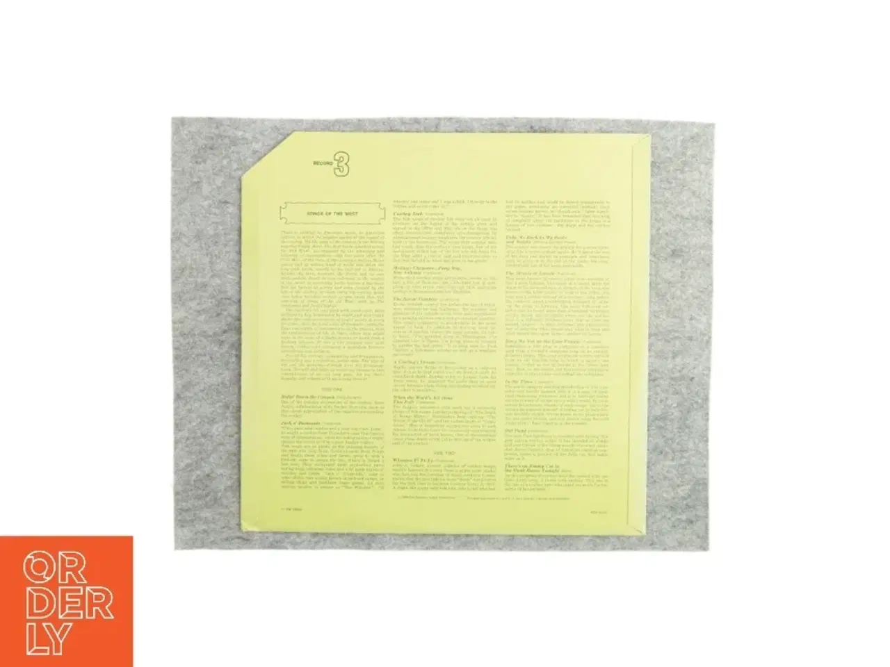 Billede 2 - Country Music Popular Hits record 3 Vinylplade