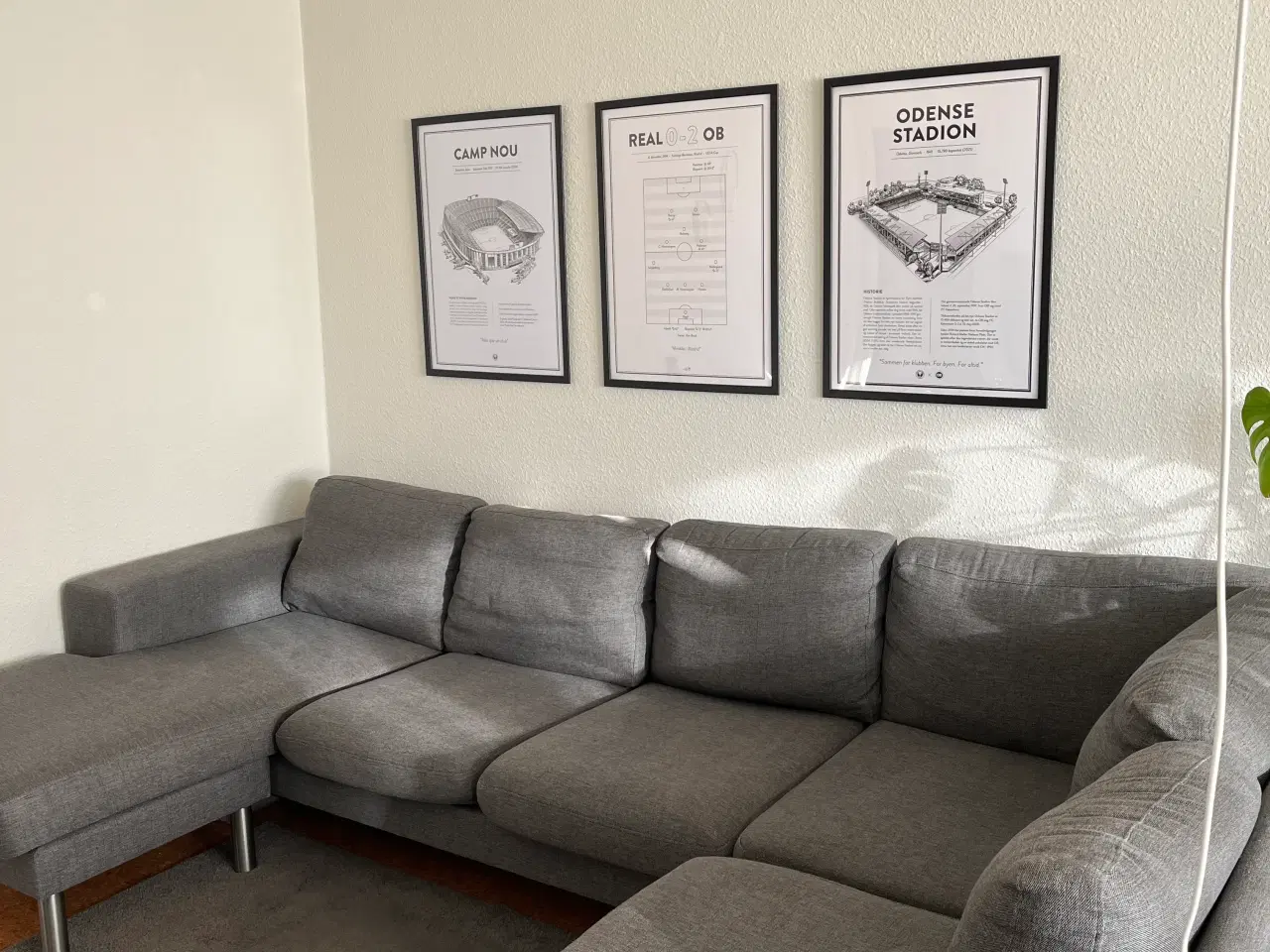 Billede 2 - Grå u sofa fra Daells Bolighus