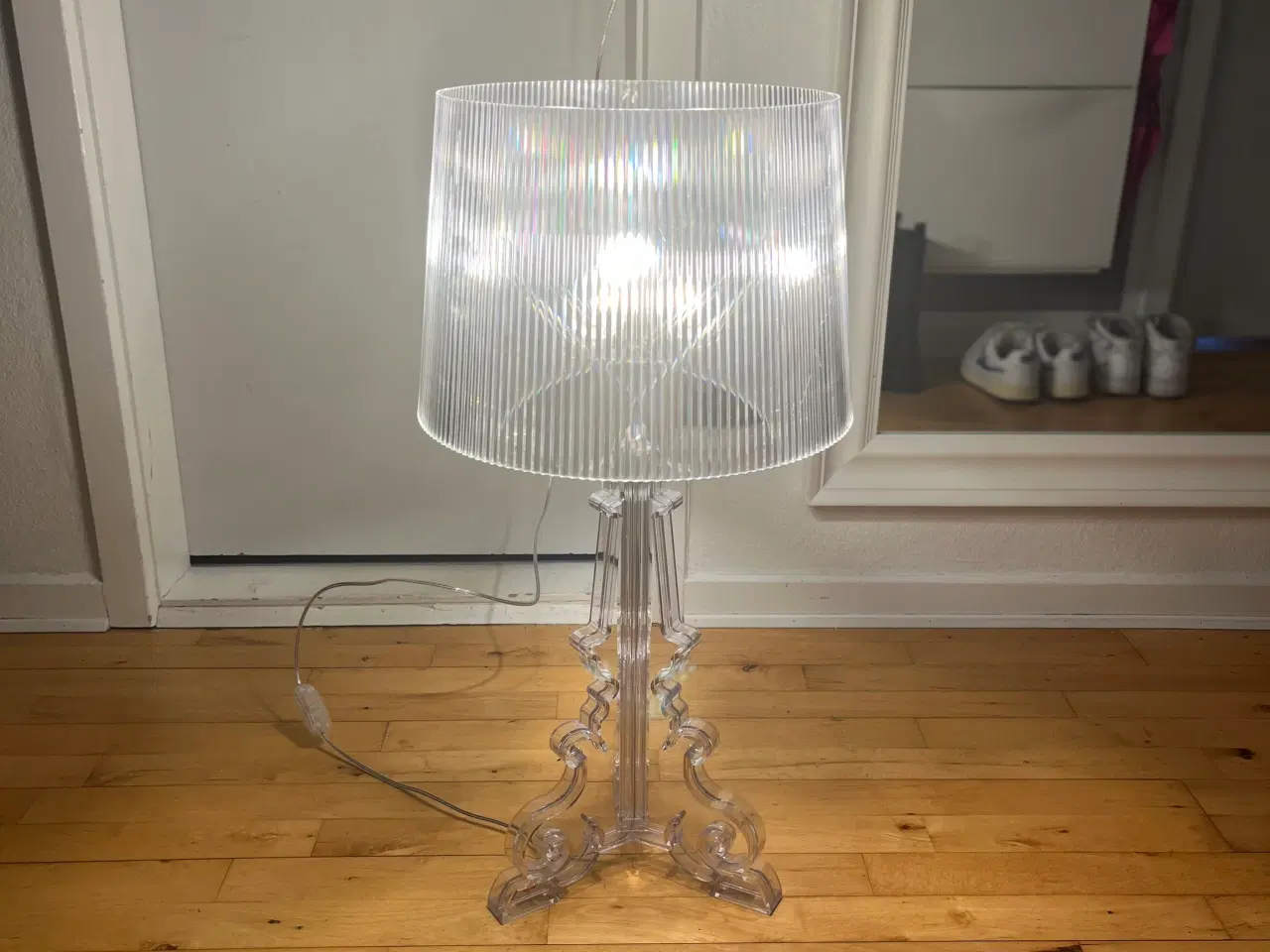 Billede 2 - Kartel lampe på fod