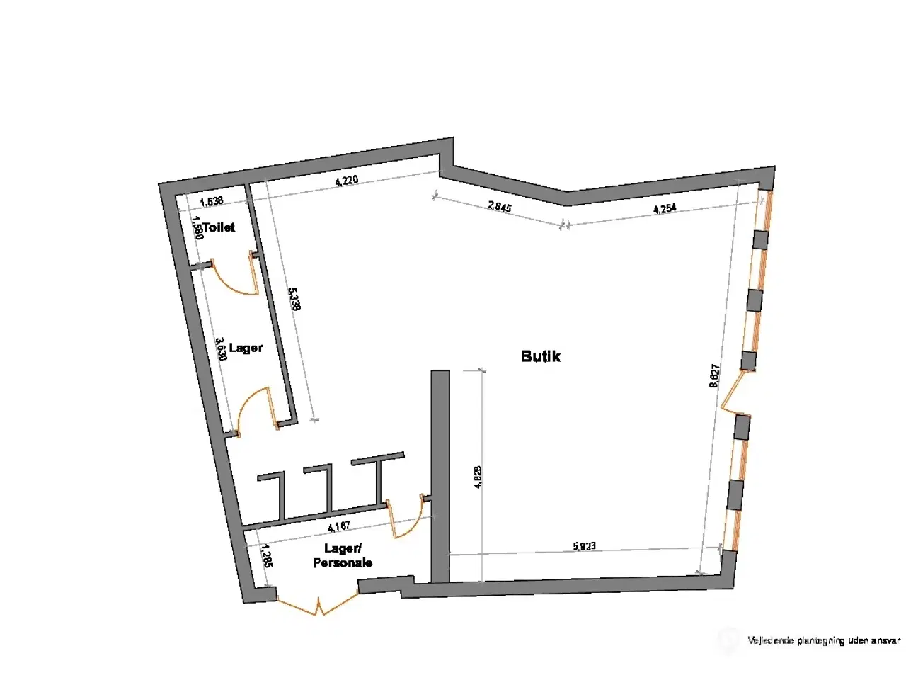 Billede 6 - Attraktivt og synligt butikslokale midt i Latinerkvarteret
