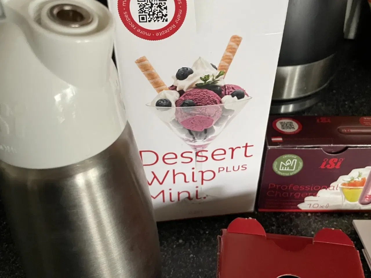 Billede 2 - ISI DessertWhip Mini PLUS flødesifon inkl.patroner