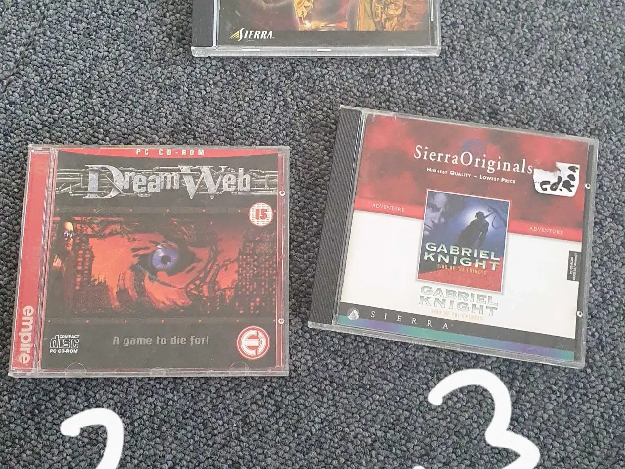 Billede 1 - Retro vintage Ældre pc spil, 9 stk 360kr