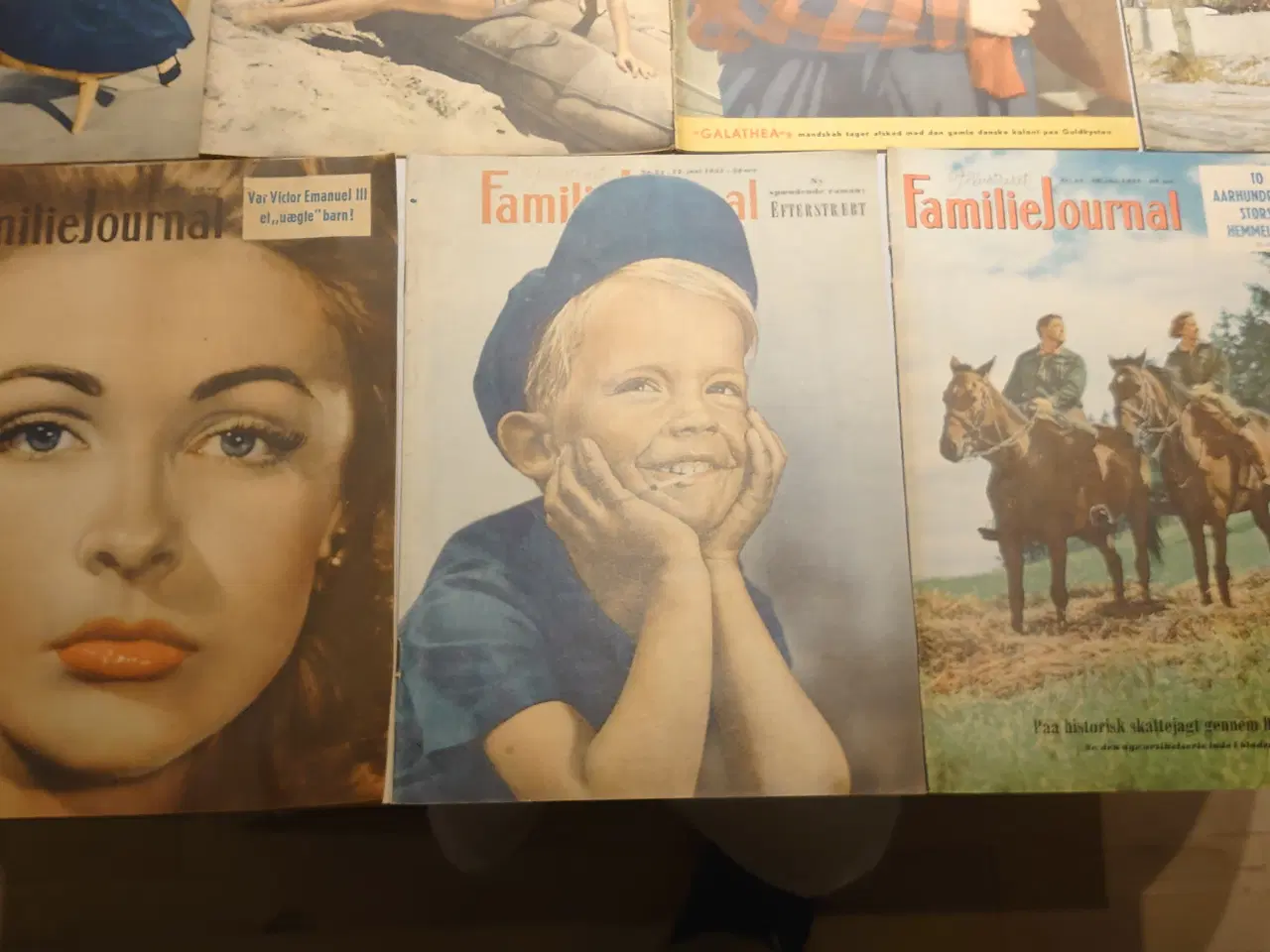 Billede 5 - 13 stk Familie Journalen fra 1950-53. Pæn stand.