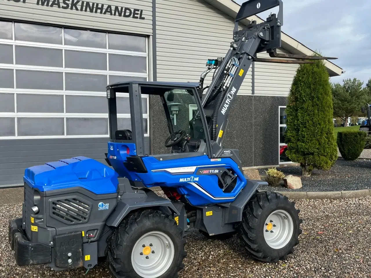 Billede 12 - MultiOne 11.6 k Med pallegafler og multiskovl