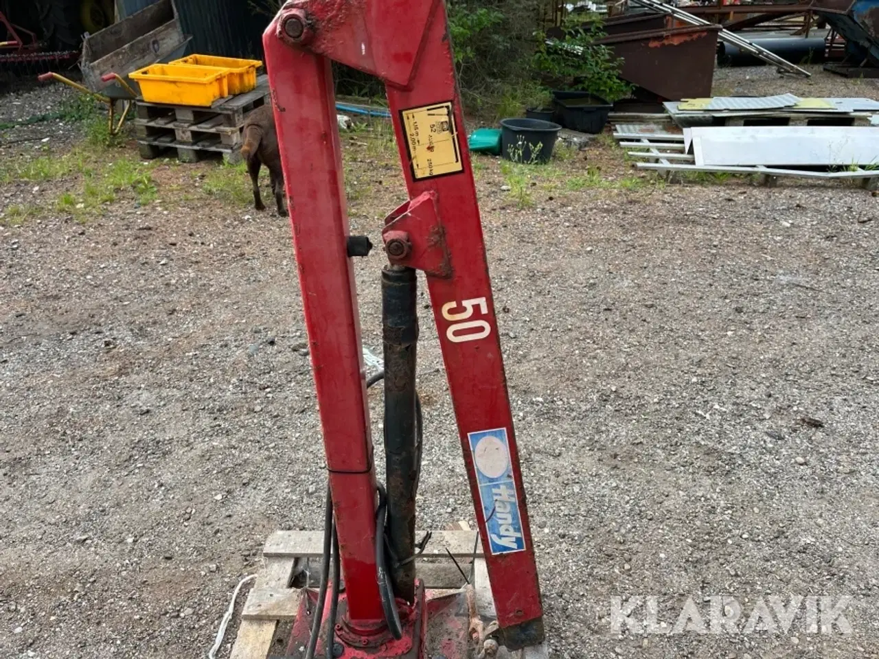 Billede 6 - Kran HMF 50