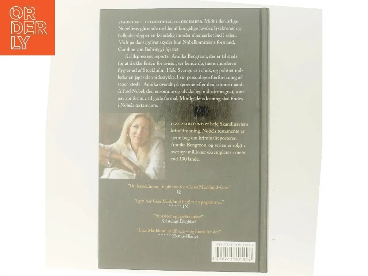 Billede 3 - Nobels testamente af Liza Marklund (Bog)