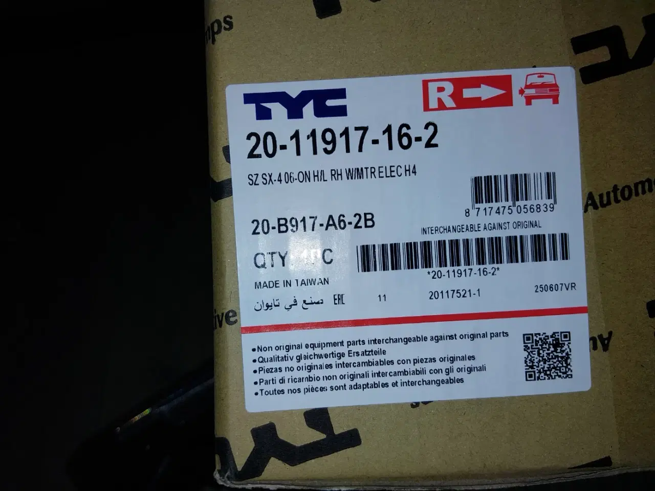 Billede 5 - Suzuki SX4 forlygter