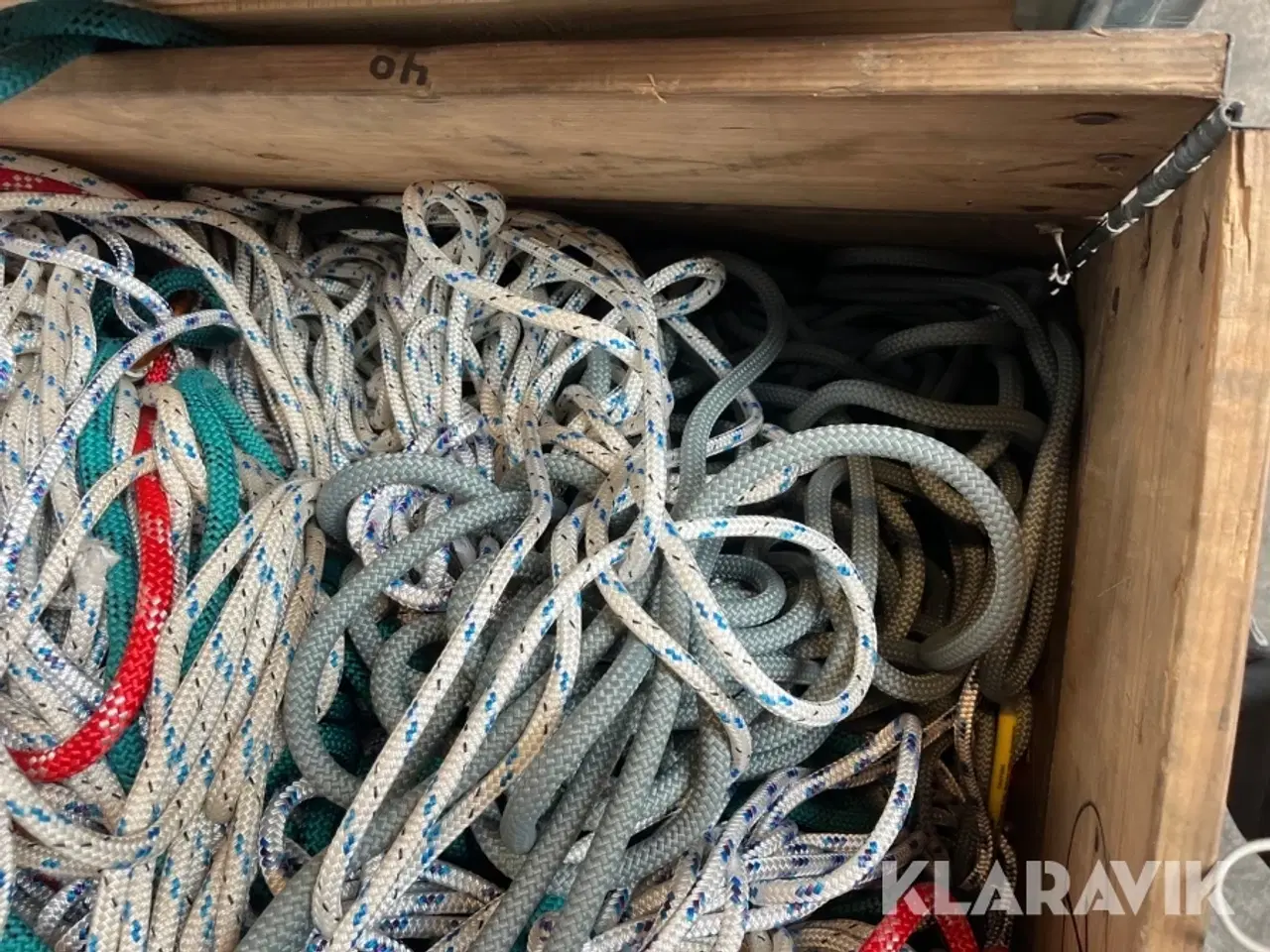 Billede 5 - Assorteret reb og hoist bags 3 paller Lot