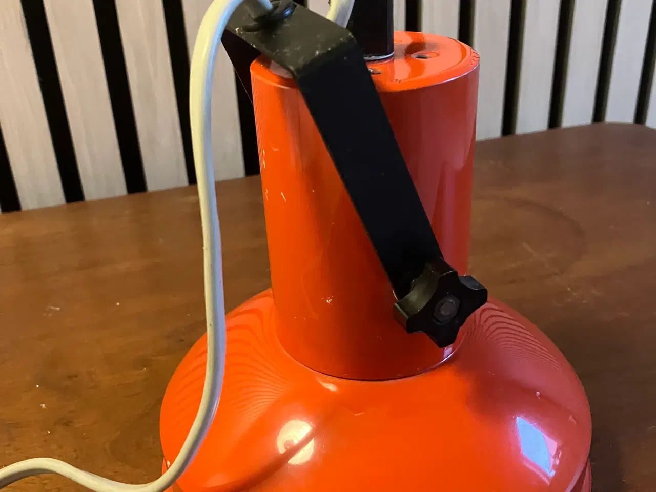 Billede 4 - Retro lampe fra E.S.Horn. Har patina.