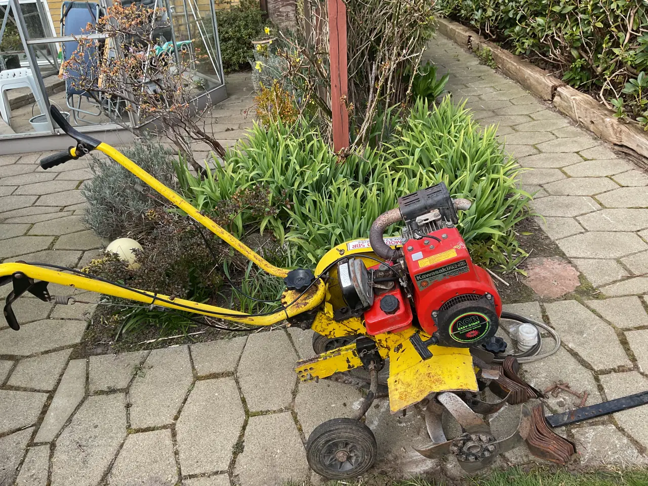 Billede 2 - Fræser med Kavasaki motor