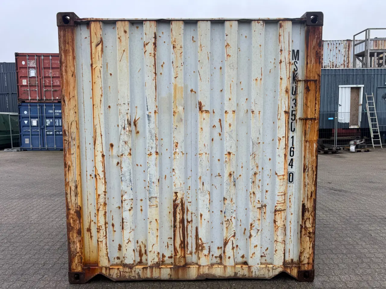 Billede 4 - Brugt 20 fods Isoleret Container-ID: MSKU 350164-0