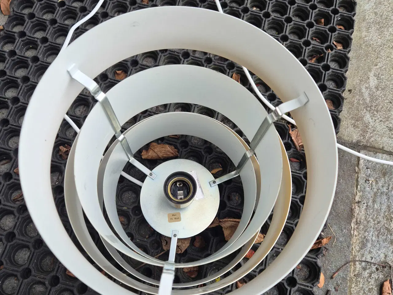 Billede 17 - Smuk karrygul Eiffel-pendel