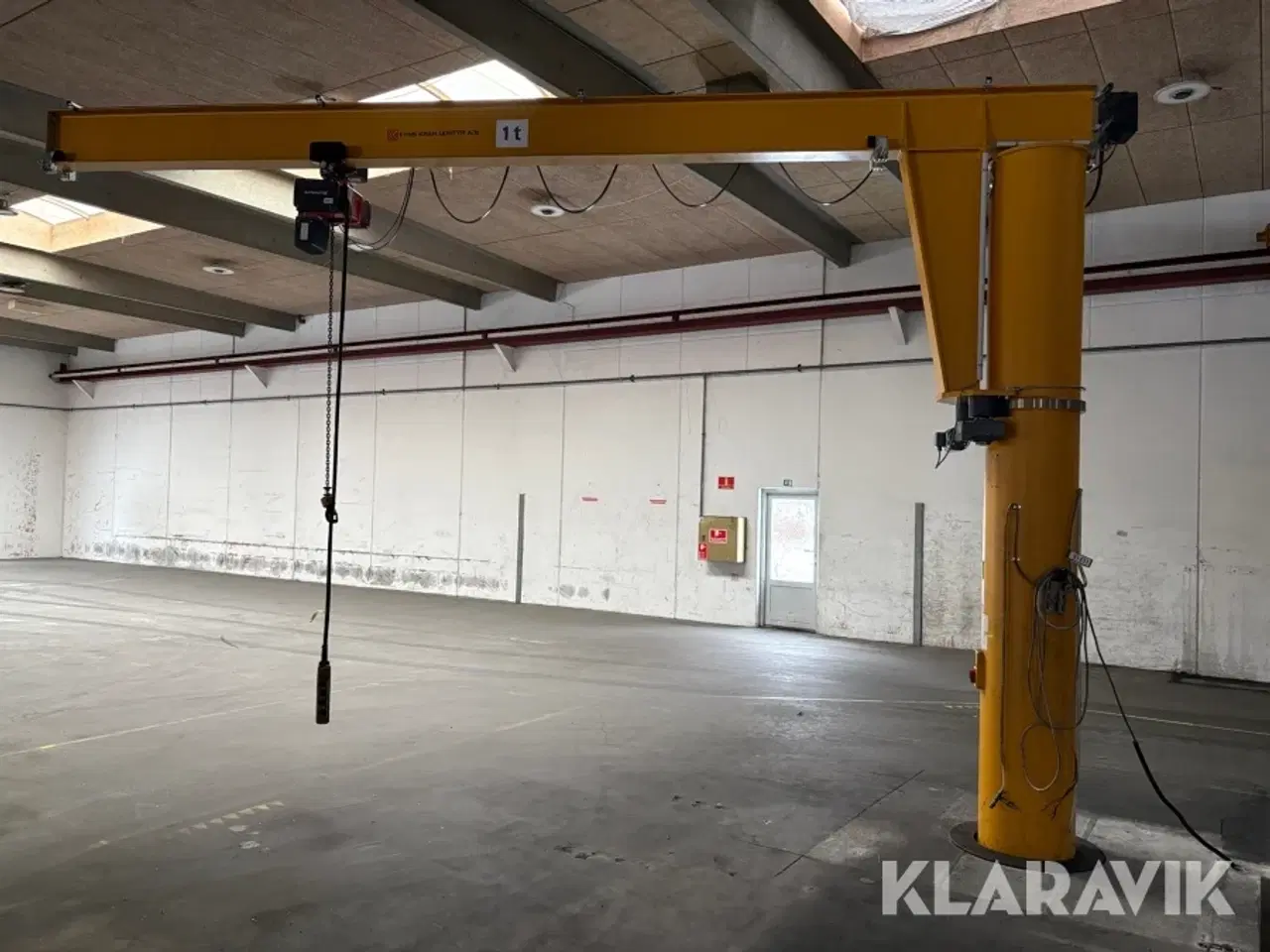 Billede 1 - Søjlesvingkran Fyns Kran Udstyr M10-6,0 1 Tons