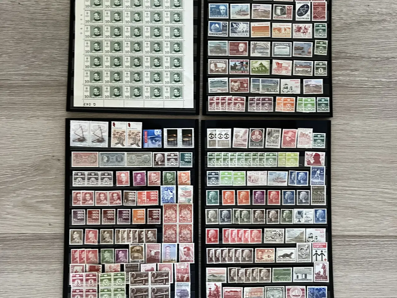 Billede 1 - 155 stk forsk. Postfriske frimærker