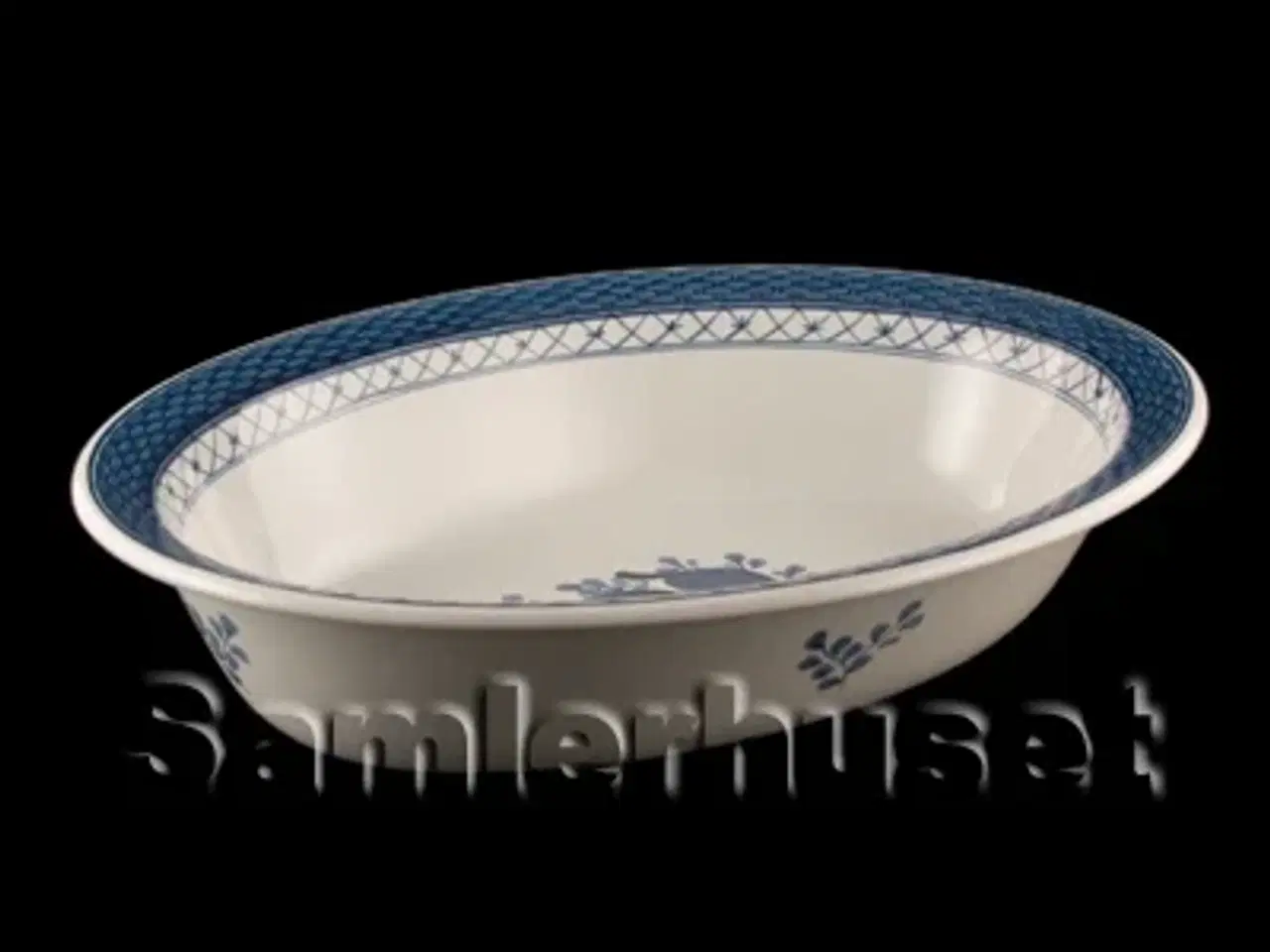 Billede 1 - Trankebar Skål Oval - R.C. 1411