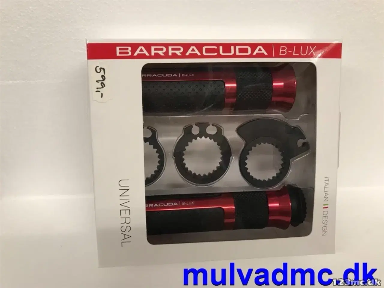 Billede 1 - Barracuda håndtag rød