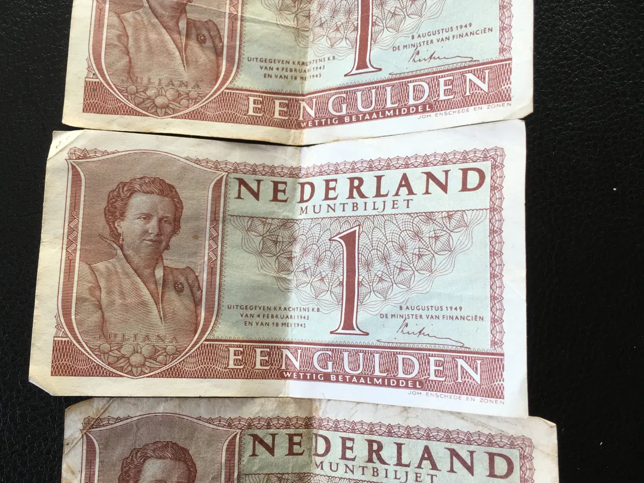 Billede 2 - Hollandsk 1 gylden pengesedler