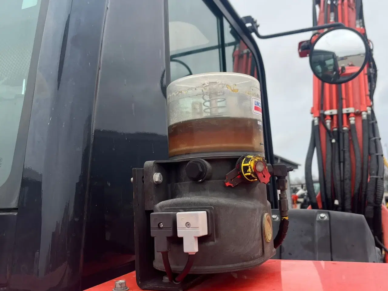 Billede 15 - Kubota KX080-4 Engcon rotortilt, Centralsmørring og 3 Engcon skovle