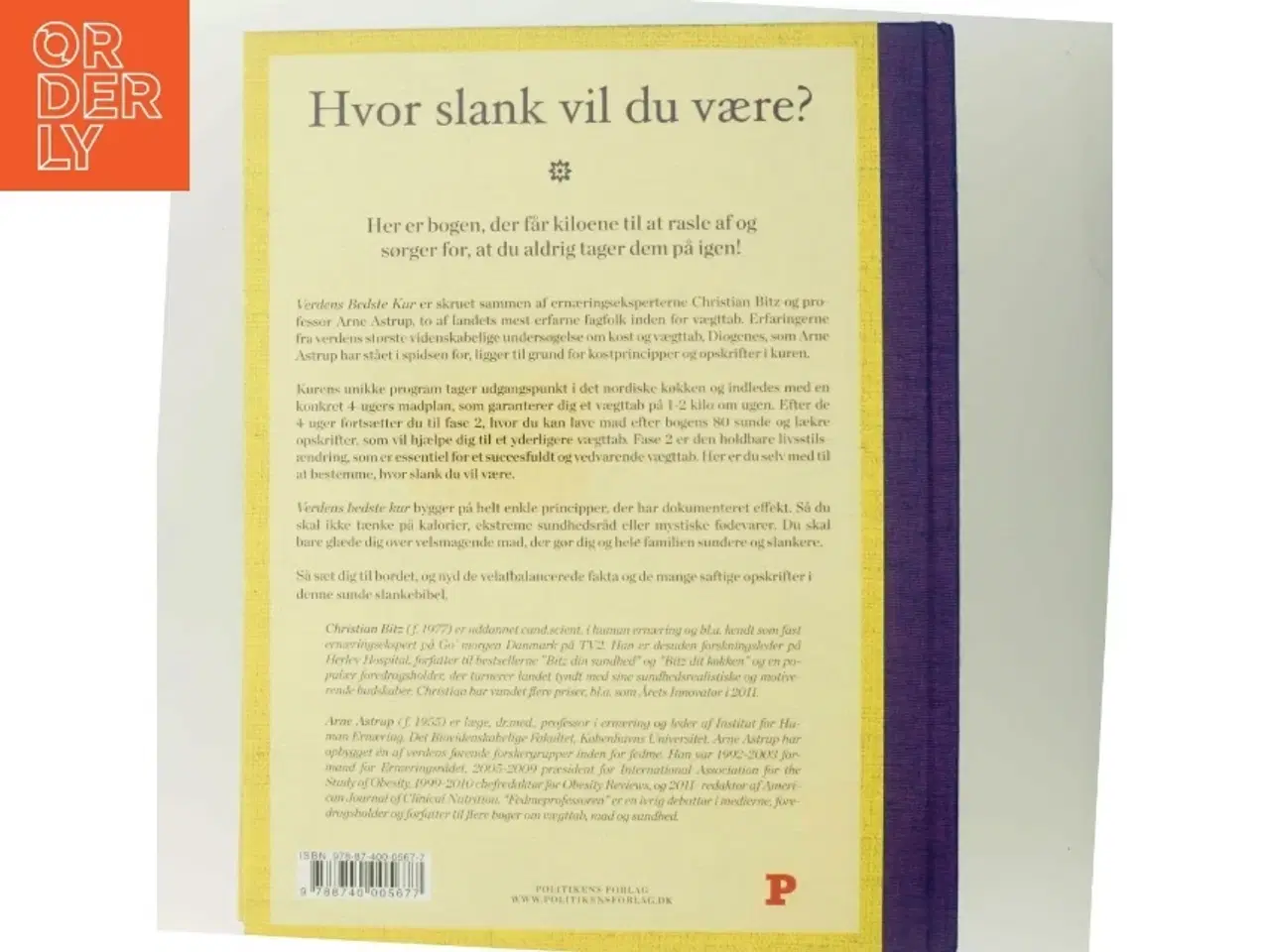 Billede 3 - Verdens bedste kur : vægttab der holder af Christian Bitz (Bog)