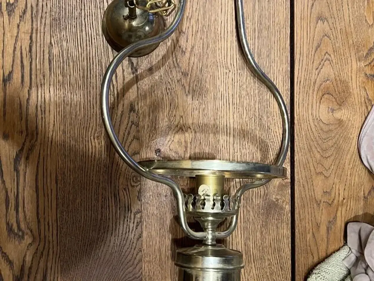 Billede 2 - Gammel petroleumslampe