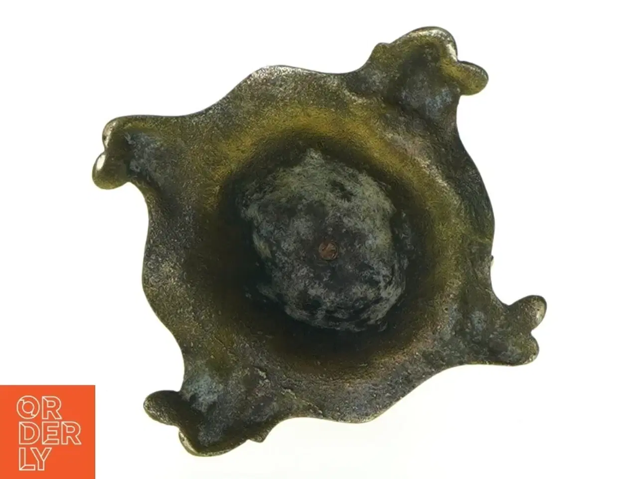Billede 4 - Messing lysestage (str. 9 x 9 cm)