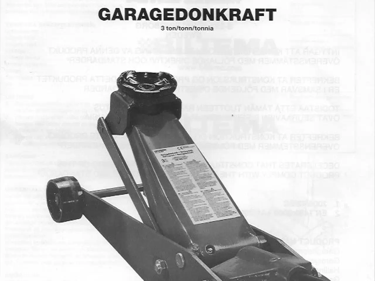 Billede 1 - Garagedonkraft 3 Ton