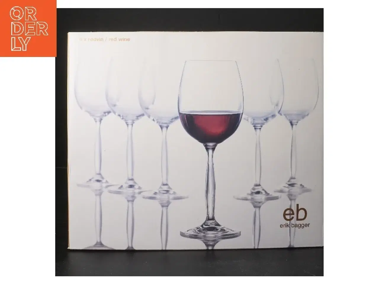Billede 3 - Erik Bagger vinglas, 6 stk fra Erik Bagger (str. 6 stk Ø 6,5cm længde 23,5 cm)