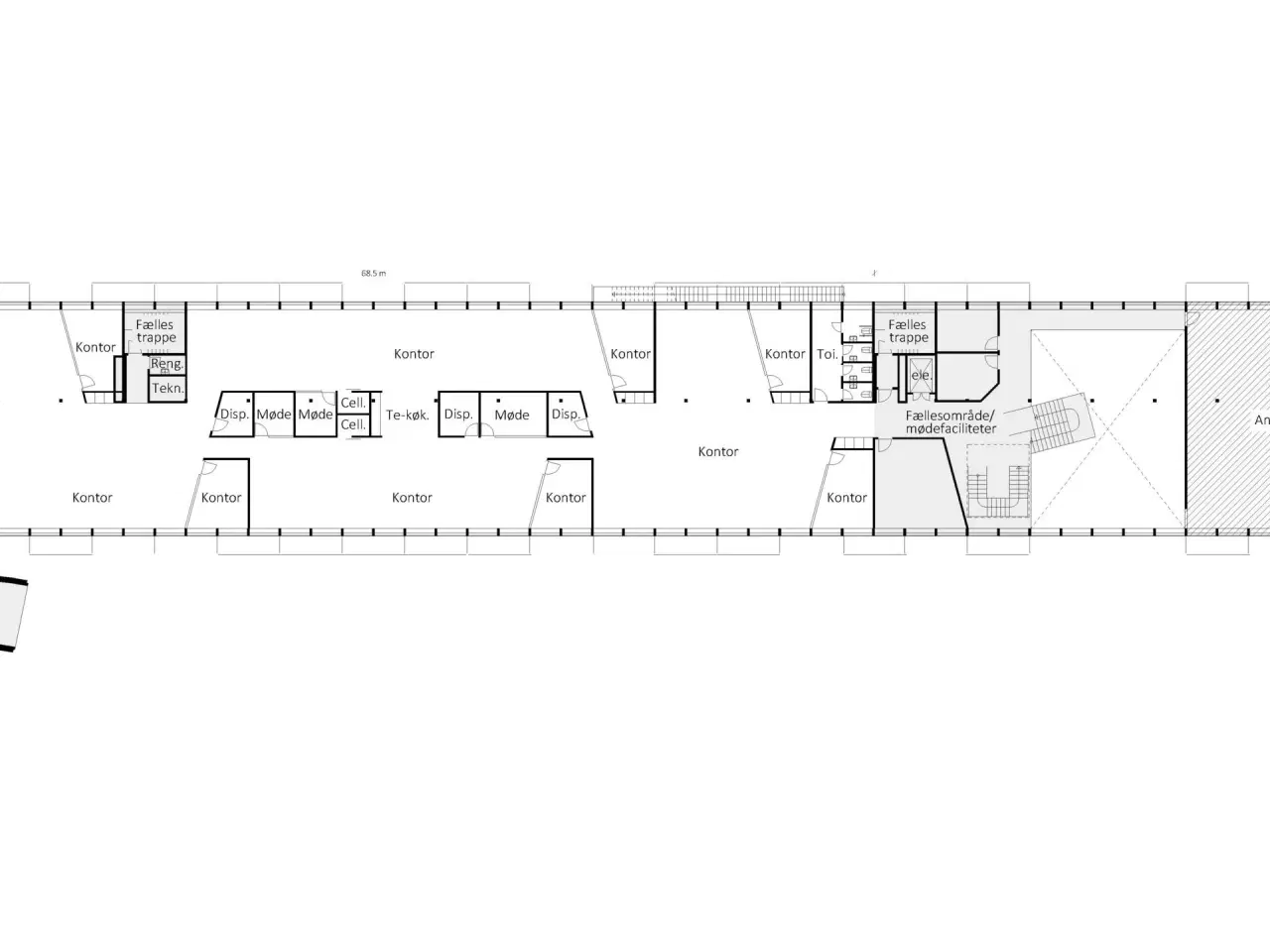 Billede 16 - Lyst og attraktivtkontorlejemål med fælles kantine