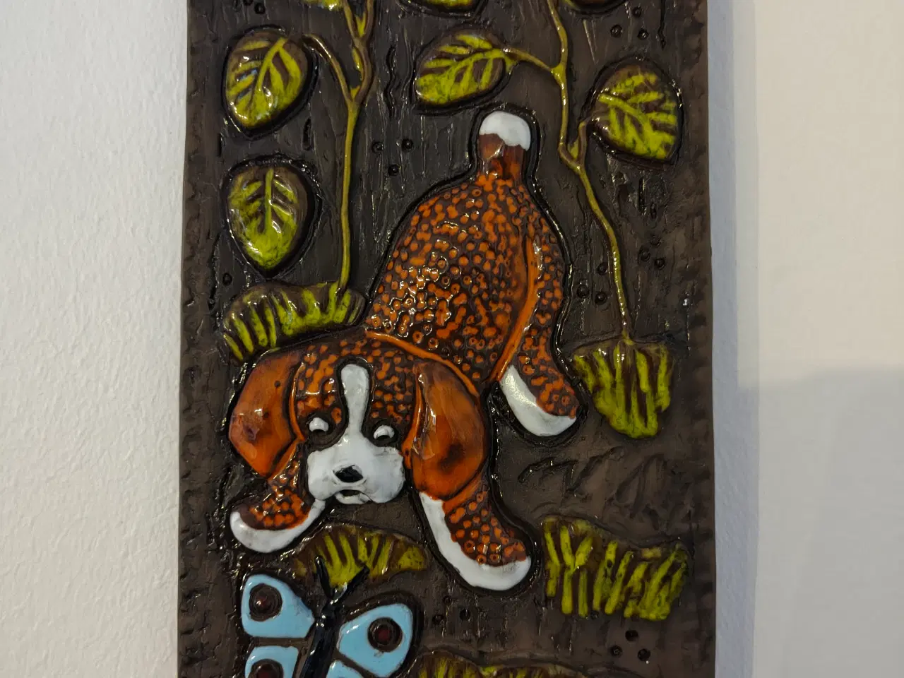 Billede 3 - Flot Tore Borg keramik relief