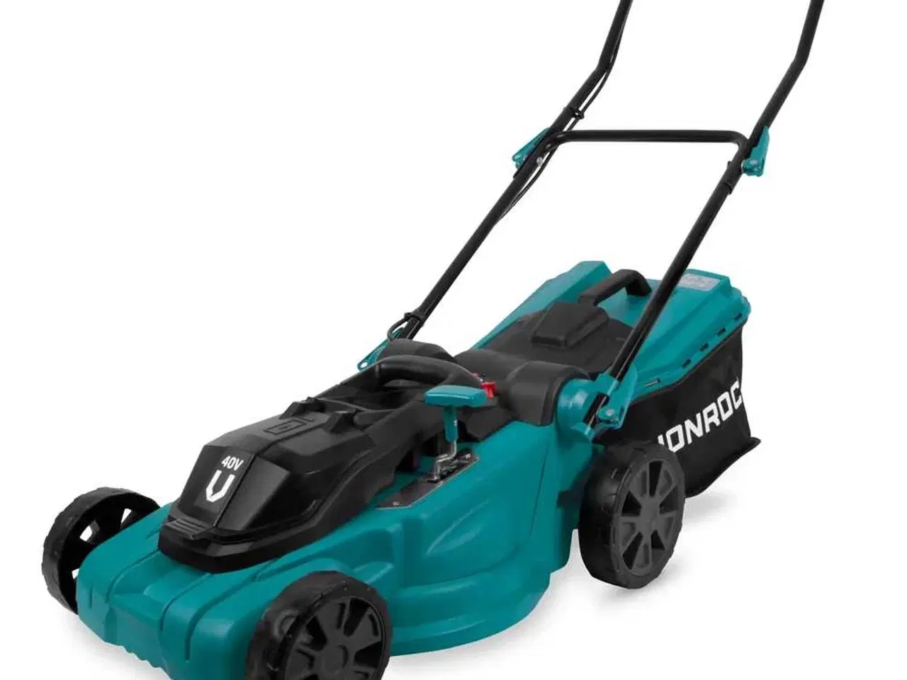 Billede 1 - Vonroc plæneklipper i kasse sælges evt med 