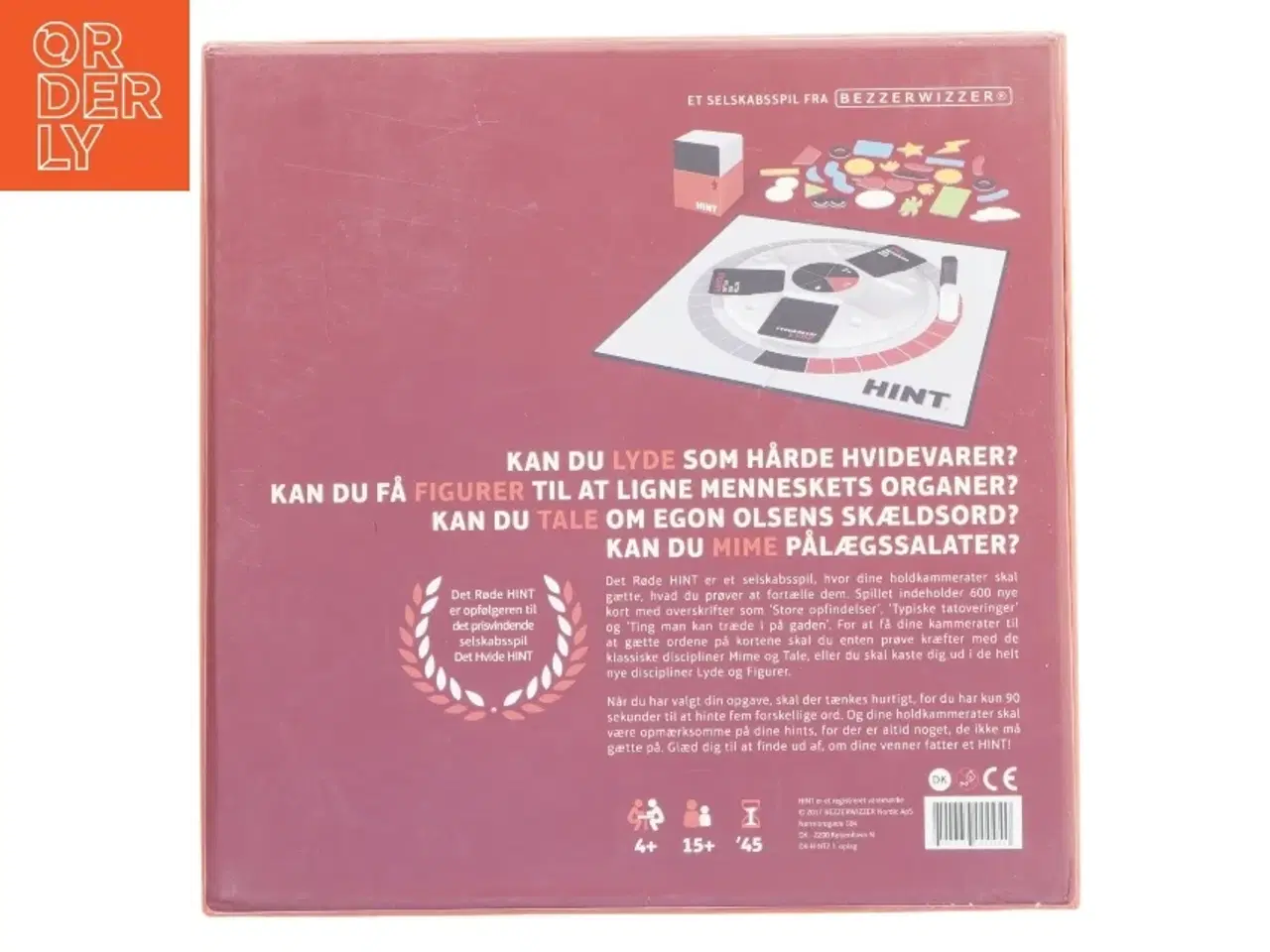 Billede 2 - Bezzerwizzer Hint selskabsspil fra Bezzerwizzer (str. 26x26 cm)